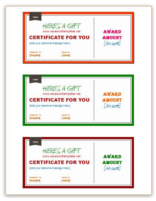 Gift Certificate Template Pages 17 Best Ideas About Gift Certificate Templates On