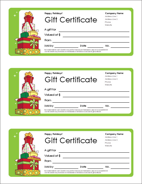 Gift Certificate Template Word Free Gift Certificate Template and Tracking Log