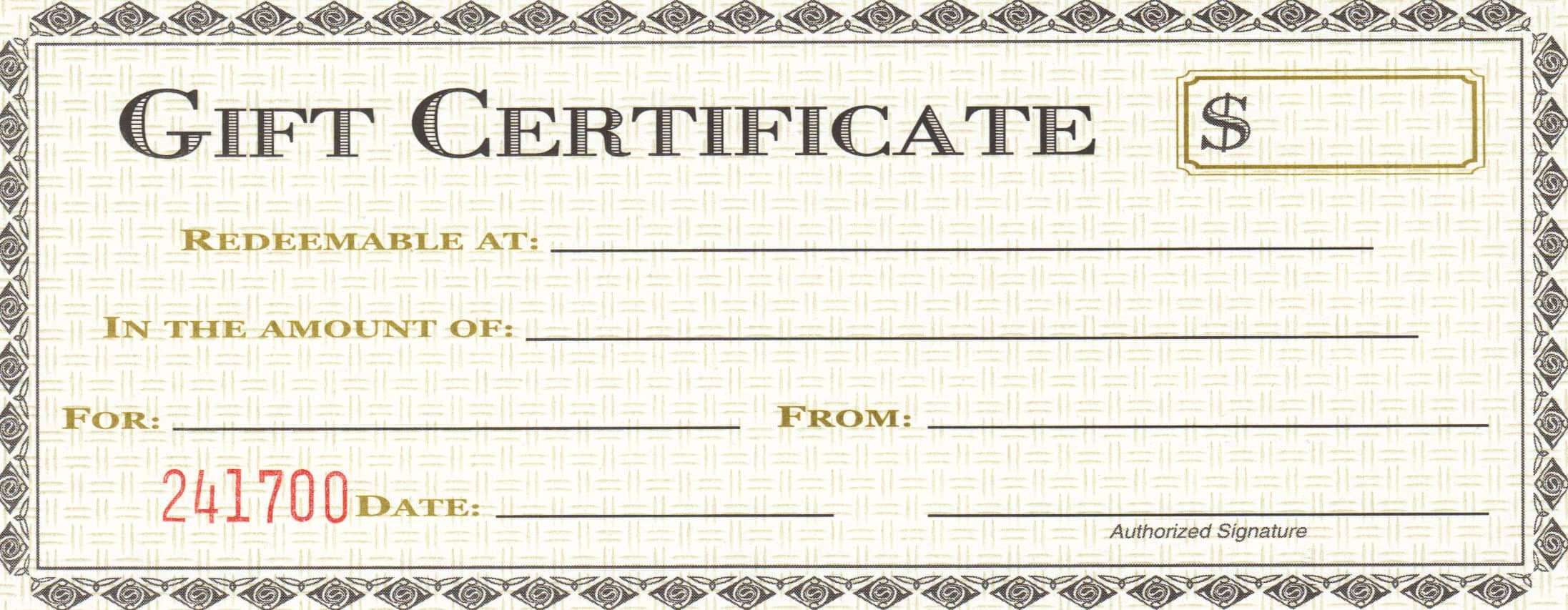 Gift Certificate Templates Free 18 Gift Certificate Templates Excel Pdf formats