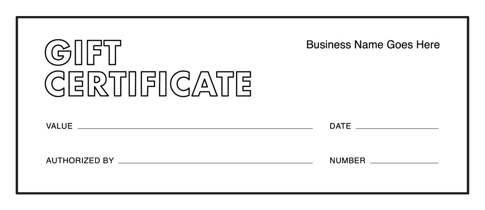 Gift Certificate Templates Free Gift Certificate Templates Download Free Gift