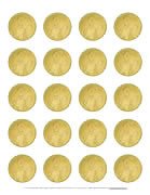 Gold Coin Template Printable St Nicholas Center St Nicholas Coins