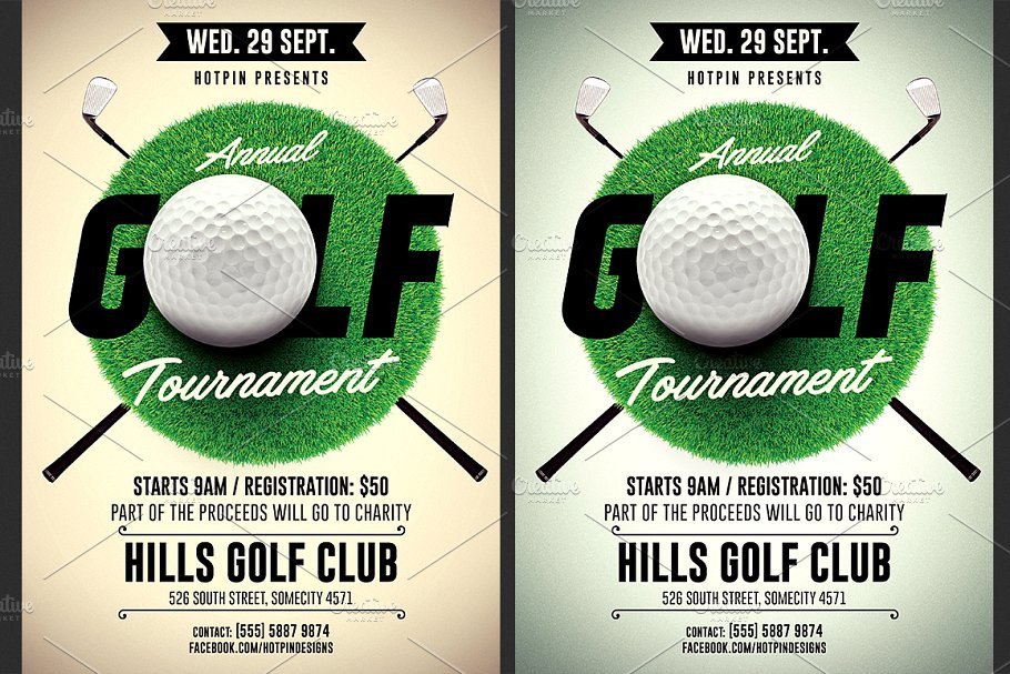 Golf tournament Flyer Template Golf tournament Flyer Template Flyer Templates