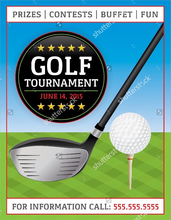 Golf tournament Flyer Templates Golf tournament Flyer Template 23 Download In Vector