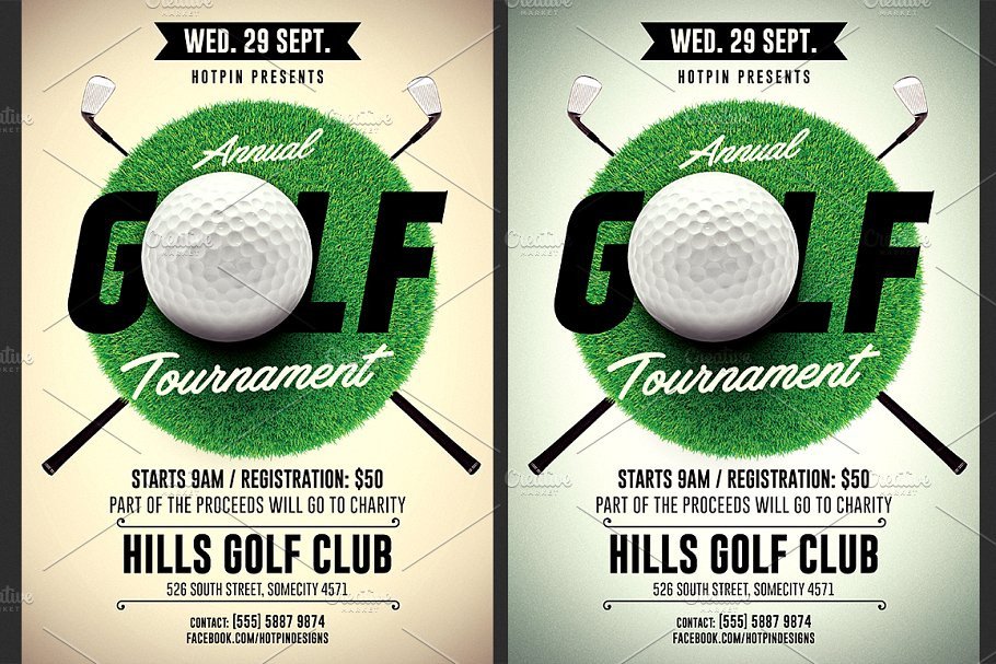 Golf tournament Flyer Templates Golf tournament Flyer Template Flyer Templates