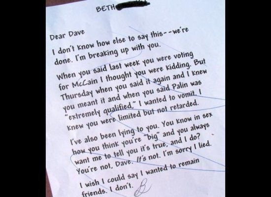 Goodbye Break Up Letter Woman Stays In Kfc for A Week to Get Over Her Break Up