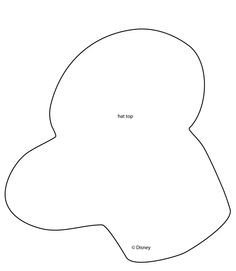 Goofy Hat Template Goofy Hat 1 Mickey Mouse Clubhouse Party