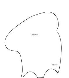 Goofy Hat Template Parties Mickey Mouse On Pinterest