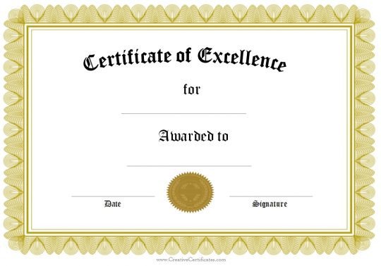Google Doc Certificate Template Certificate Template Google Docs