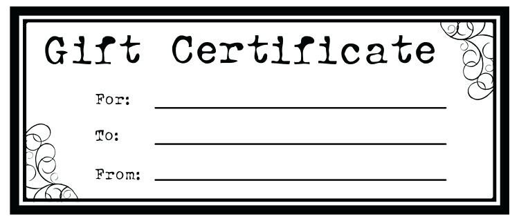 Google Docs Certificate Template Google Docs Gift Certificate Template