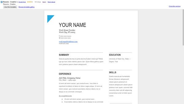 Google Docs Cover Letter Template Google Docs Cover Letter
