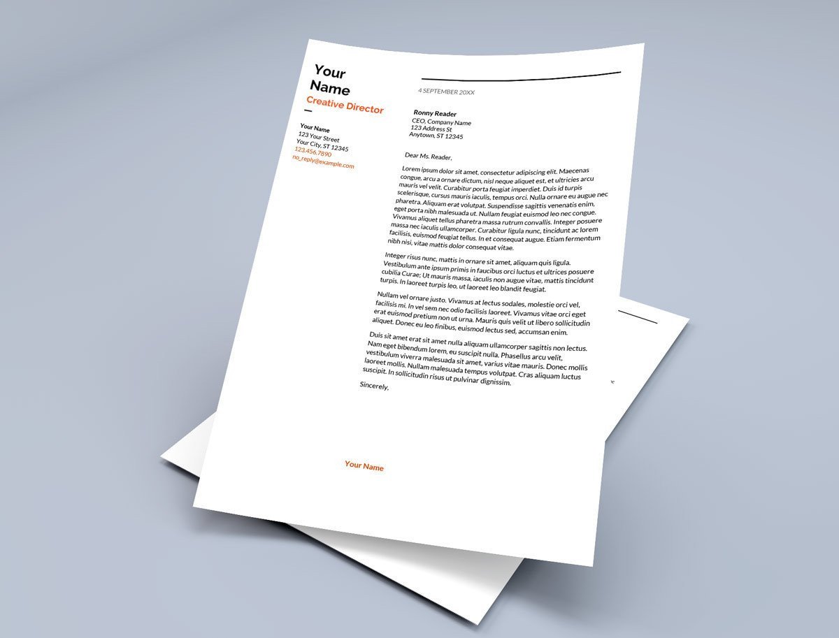 Google Docs Cover Letter Template Google Docs Cover Letter Templates 9 Examples to Download now
