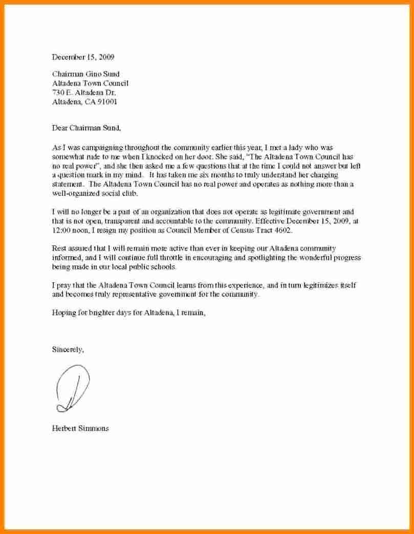 Google Docs Letter Template 7 Resignation Letter Template Google Docs