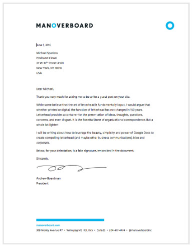 Google Docs Letterhead Template Creating Beautiful and Functional Letterhead In Google