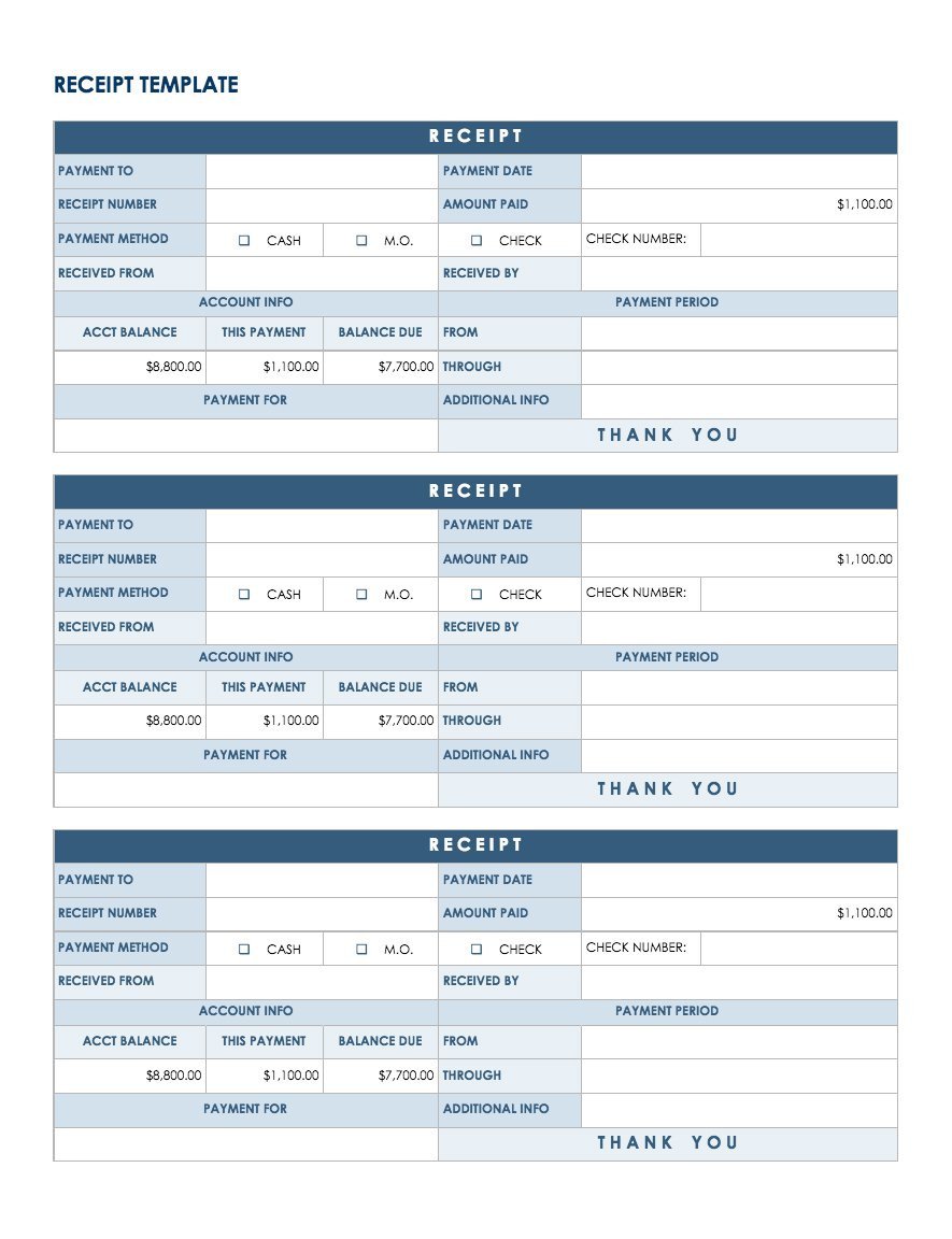 Google Docs Receipt Template Free Google Docs and Spreadsheet Templates Smartsheet