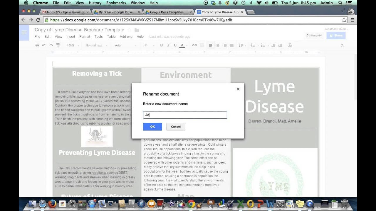 Google Drive Brochure Template Brochure Template In Google Drive