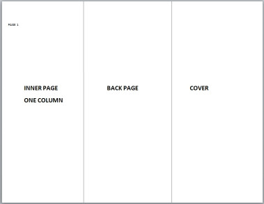 Google Slides Brochure Template Tri Fold Brochure Template for Google Slides