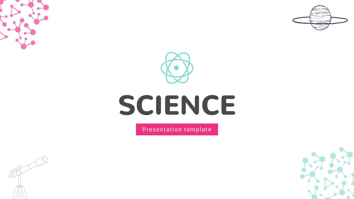 Google Slides Templates Science Science Google Slides theme Free Google Presentation
