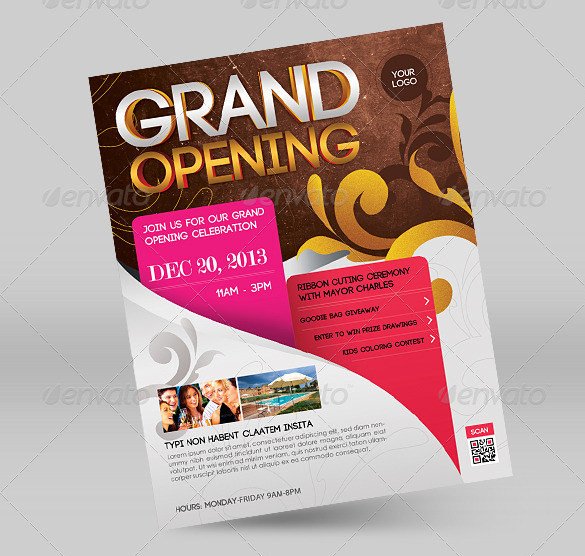 Grand Opening Flyer Template Free 41 Grand Opening Flyer Template Free Psd Ai Vector