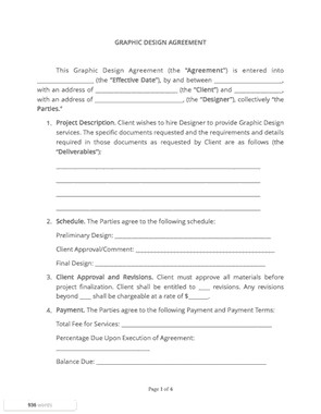 Graphic Design Contract Template Graphic Design Contract Template Docsketch