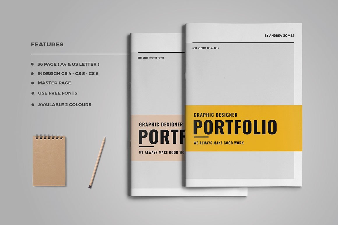 Graphic Design Portfolio Template Graphic Design Portfolio Brochure Templates Creative