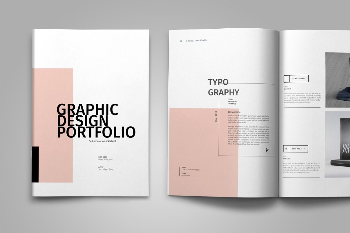 Graphic Design Portfolio Template Graphic Design Portfolio Template