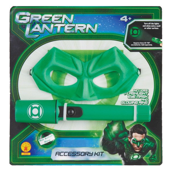 Green Lantern Mask Template Green Lantern Mask Flashlight &amp; Ring Halloween Costume Kit