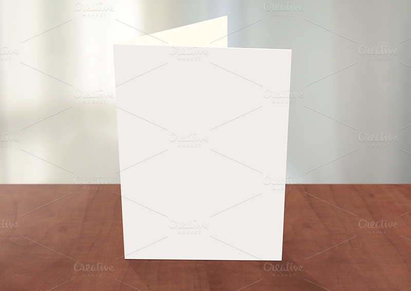 Greeting Card Template Photoshop Greeting Card Shop Mockup Card Templates On