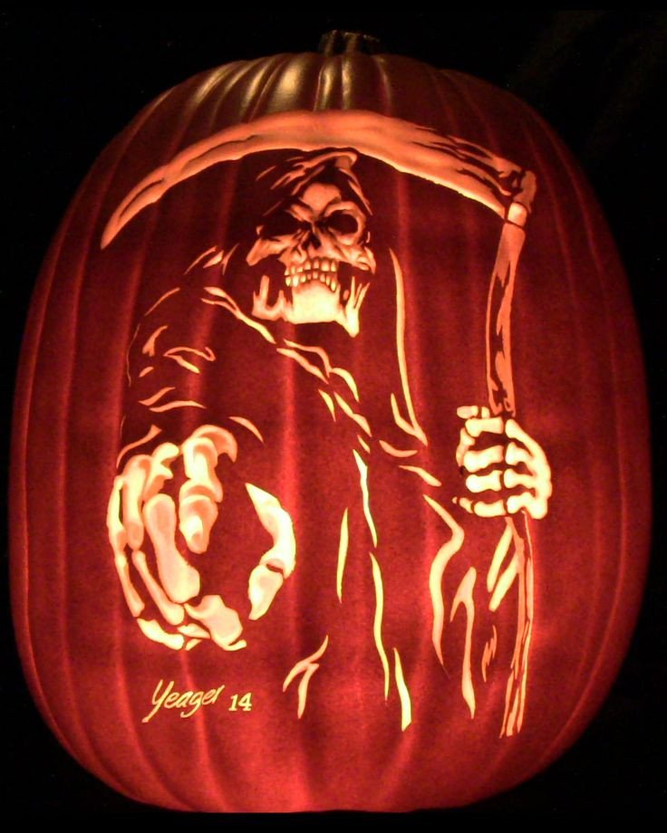 Grim Reaper Pumpkin Pattern Grim Reaper Pumpkin Pumpkins I Ve Carved