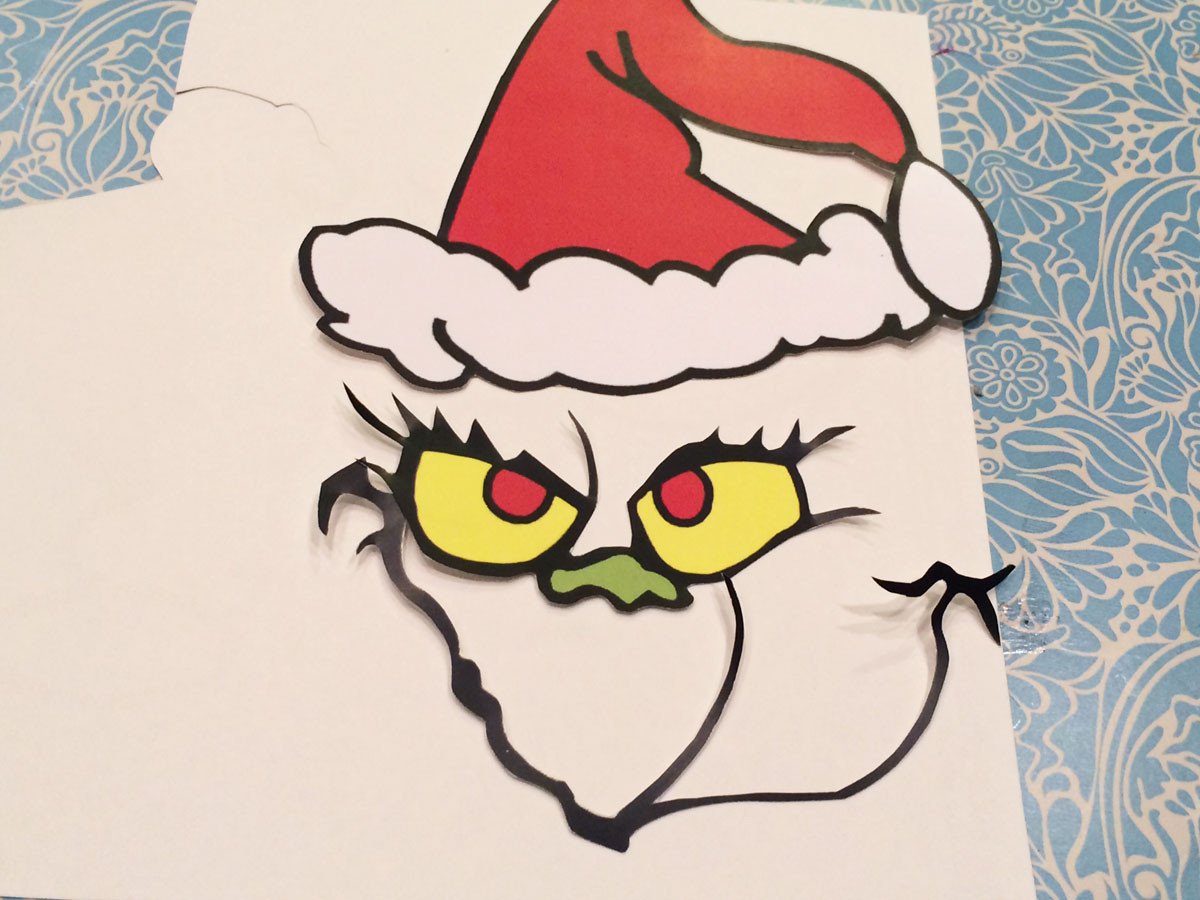 Grinch Eyes Template Grinch Favor Bags