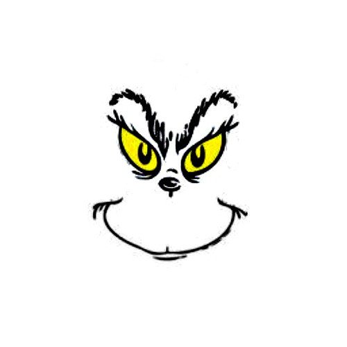 Grinch Eyes Template Grinch Paintbrush ornament Diy Christmas Project with