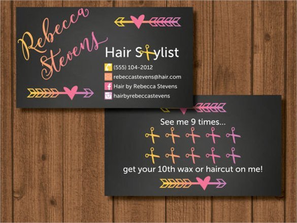 Hair Stylist Business Cards 42 Hair Stylist Business Card Templates Ai Psd Word