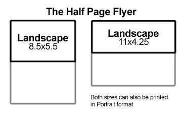 Half Page Flyer Template Studyteam Blog