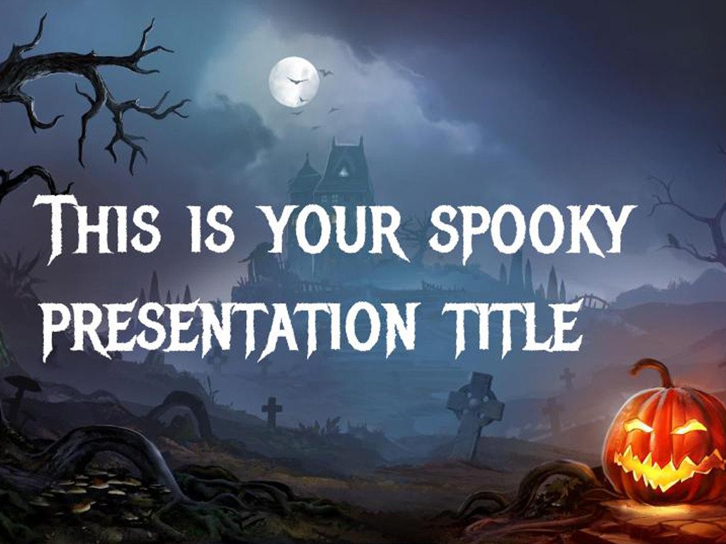 Halloween Power Point Templates Free Google Slides or Powerpoint Template for Halloween