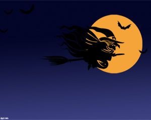 Halloween Power Point Templates Free Halloween Witch Powerpoint Template