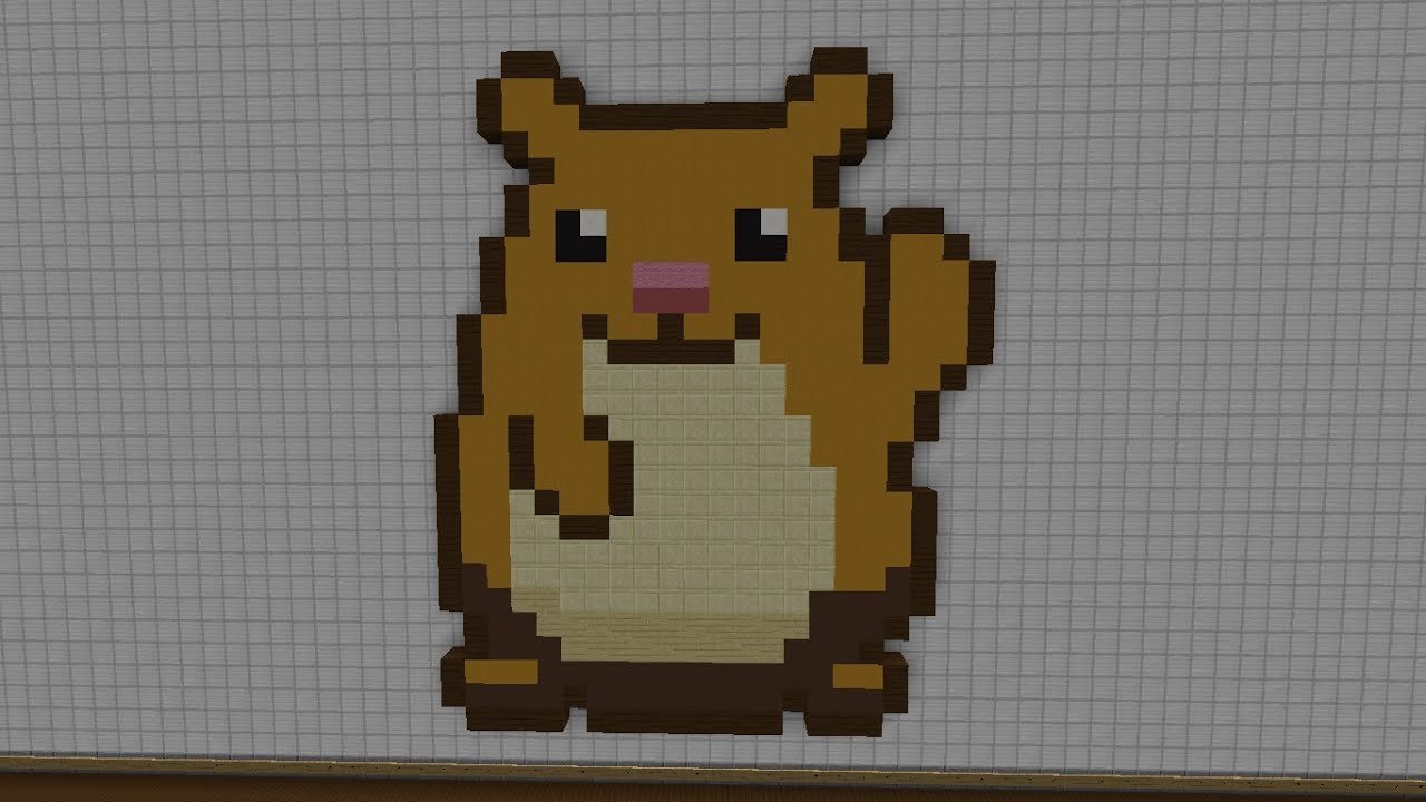 Hamster Pixel Art Hamster [2 Types] Pixel Art