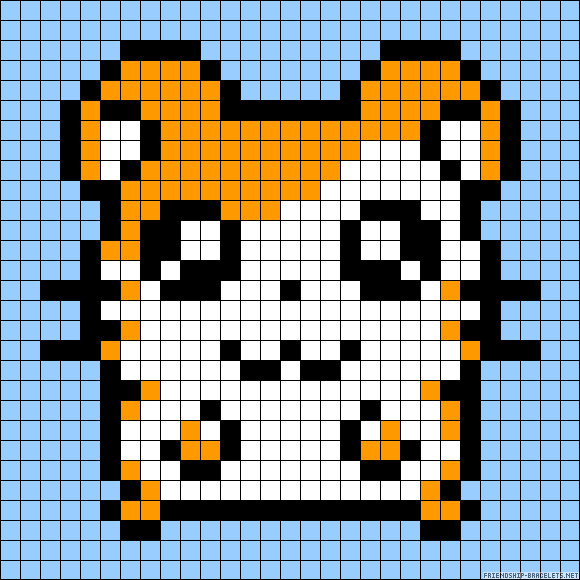 Hamster Pixel Art Kawaii Hamster Crisscross Animals Pinterest