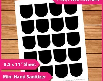 Hand Sanitizer Label Template Free Printable Labels
