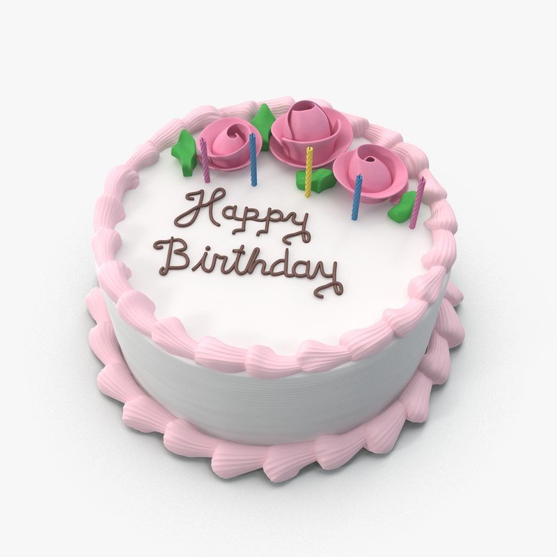 Happy Birthday 3d Image 3d Happy Birthday Cake