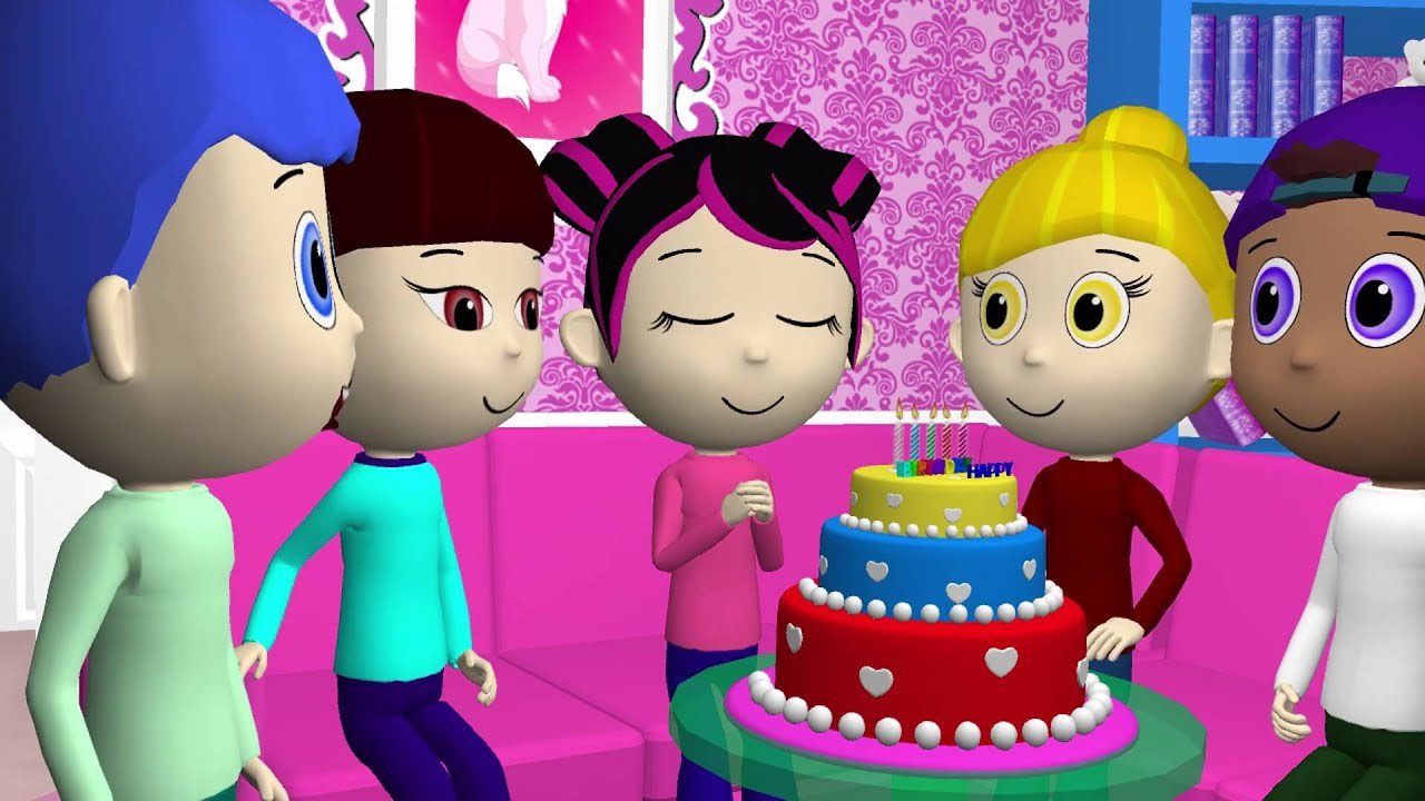 Happy Birthday 3d Images Happy Birthday 3d Animation songs Kids [voical]