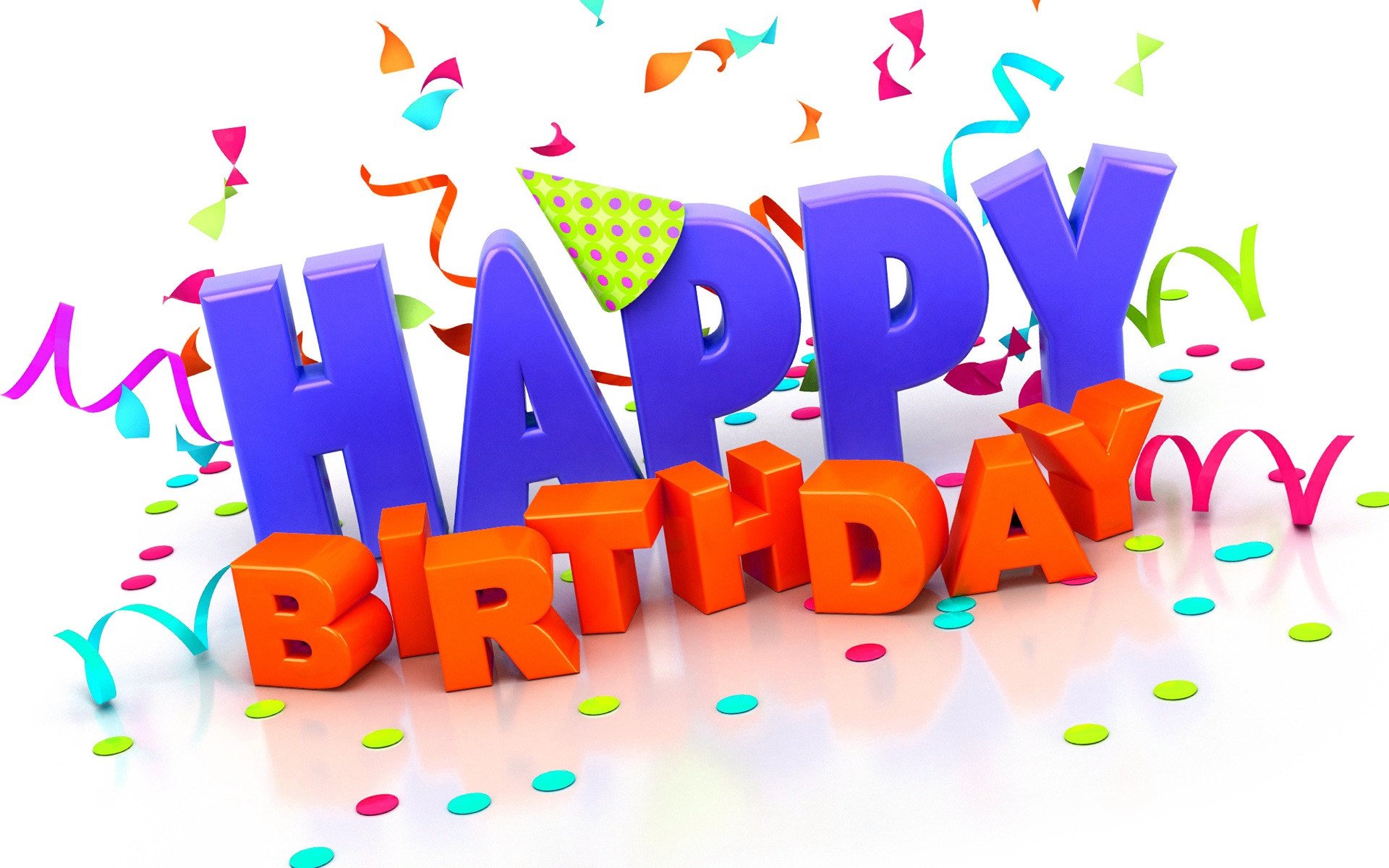 Happy Birthday 3d Images Happy Birthday Wishes 3d Wallpapers
