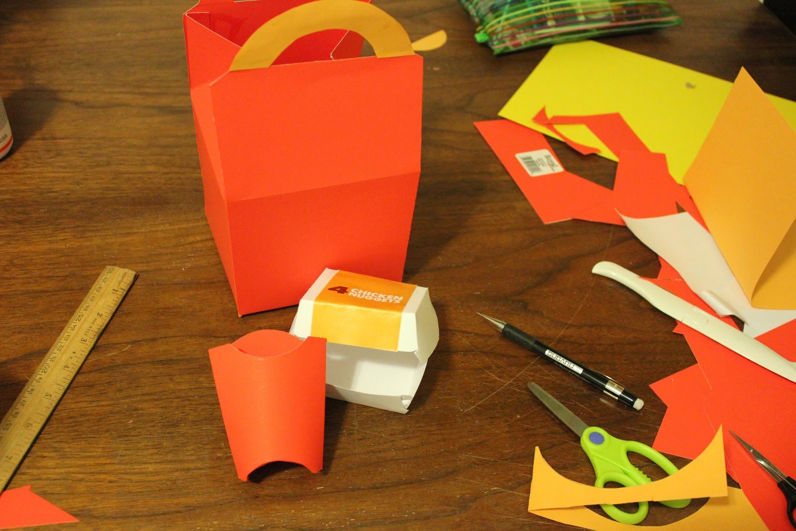 Happy Meal Box Template Homemade Happi Meal Repeat Crafter Me