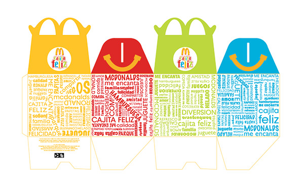 Happy Meal Box Template Packaging On Behance