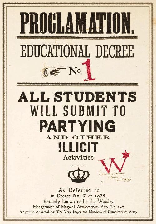 Harry Potter Proclamation Template 25 Best Ideas About Ministry Magic On Pinterest