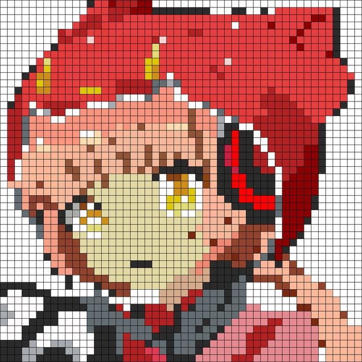 Hatsune Miku Pixel Art Grid 17 Best Images About Vocaloid On Pinterest