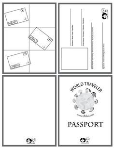 Health Fair Passport Template 1000 Ideas About Passport Template On Pinterest