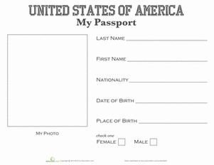 Health Fair Passport Template Passport Template