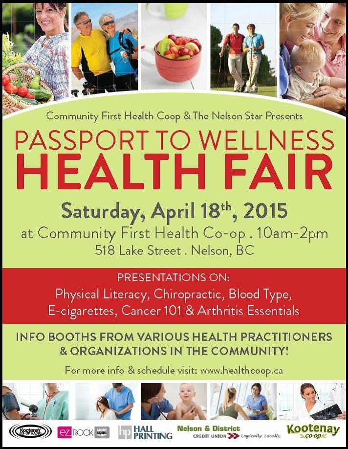 Health Fair Passport Template What S New From Your Munity Health Co Op