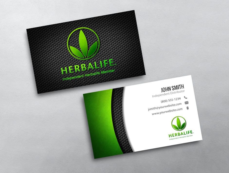 Herbalife Business Card Template Herbalife Business Card 06