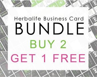 Herbalife Business Card Template Herbalife Business Cards – Etsy