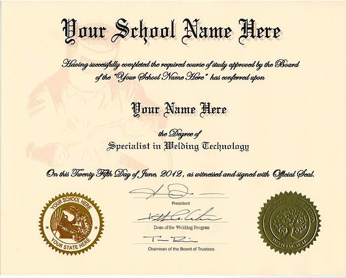 High School Diploma Template High School Diploma Template with Seal Free Download